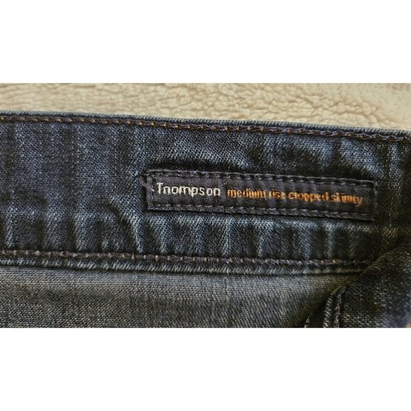 Citizens Of Humanity Cropped Skinny Jeans Thompson Mid Rise Denim Womens 28 - Picture 7 of 16